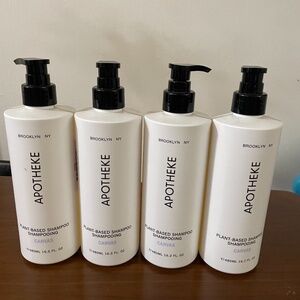 NEW Apotheke Canvas Plant-Based Shampoo 16.2fl. oz. Lot of 4